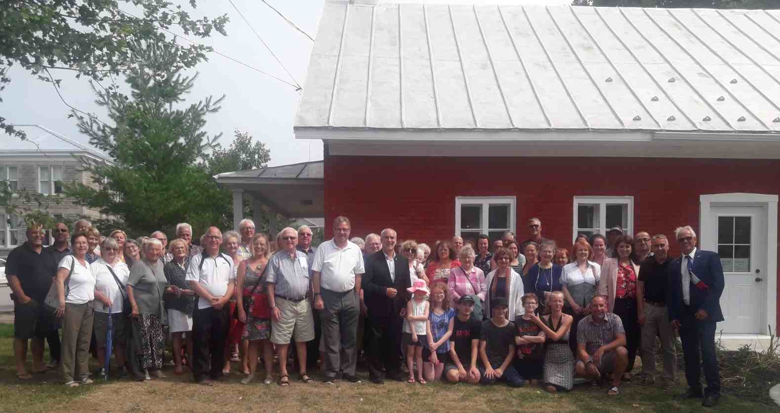 Maison Nouvelle-Acadie, inauguration, Pierre LaSalle 