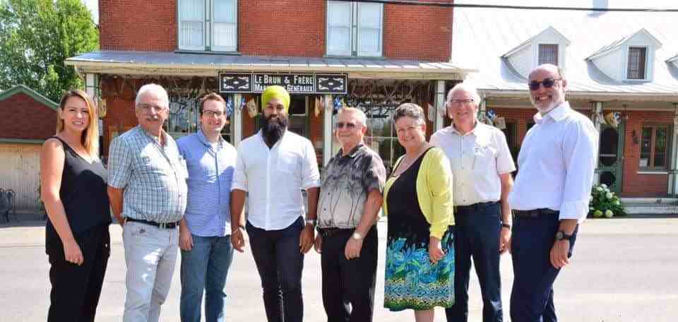 énergies renouvelables, Lac Saint-Pierre, NPD,  Jagmeet Singh