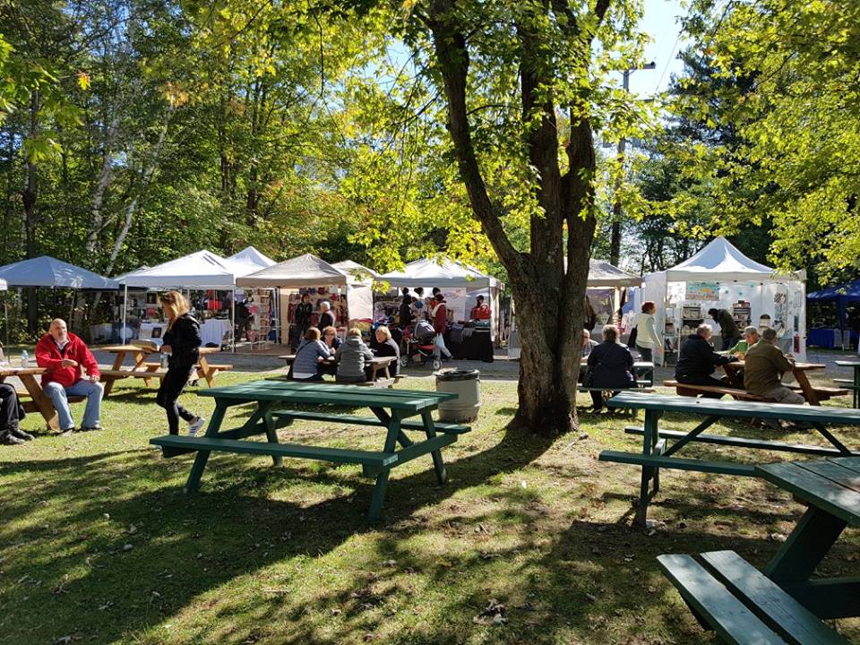 Marché De Rawdon, Salon de l'auto,  chutes Dorwin