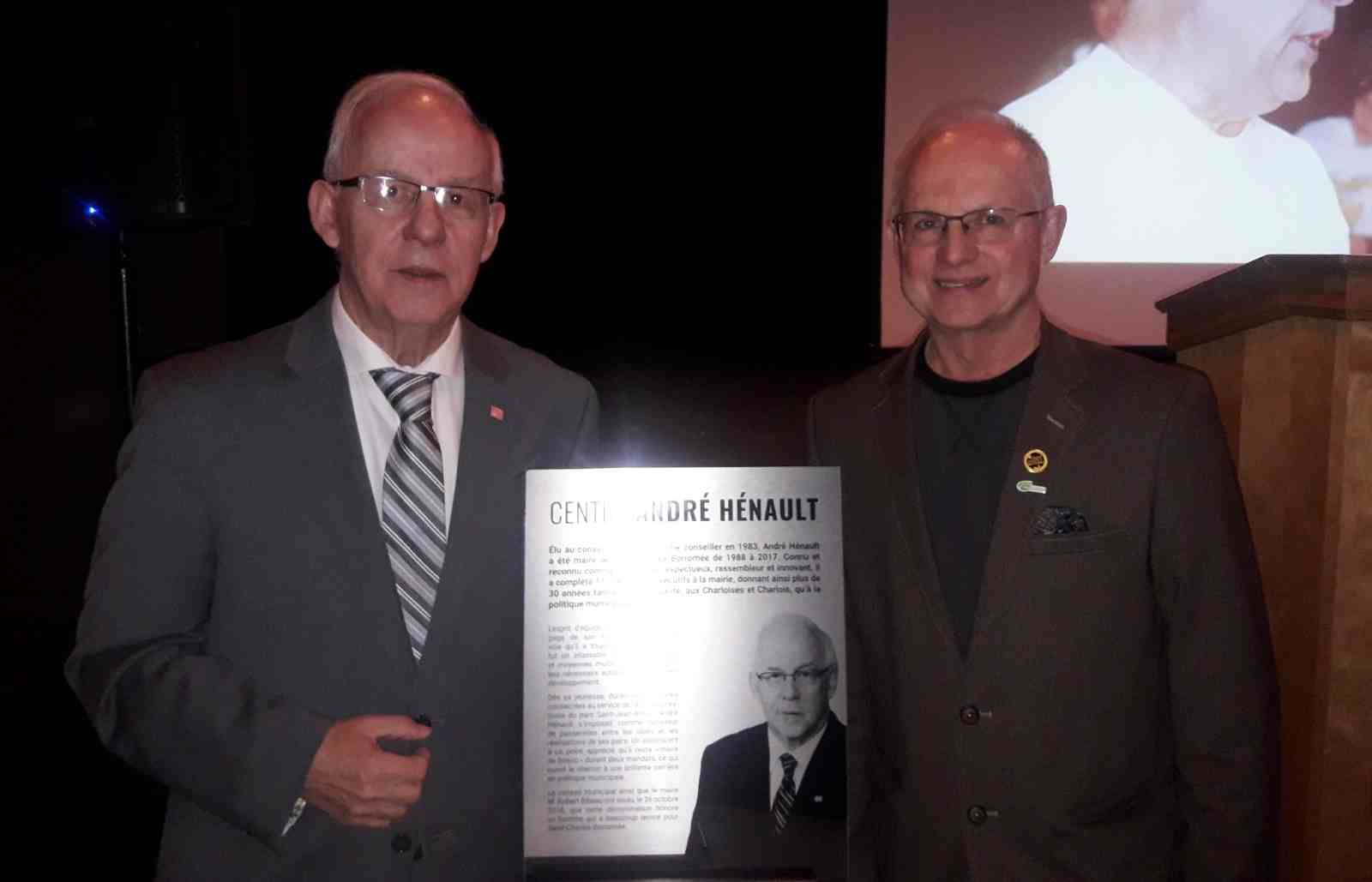 Centre Saint-Jean-Bosco, Centre André Hénault, Robert Bibeau