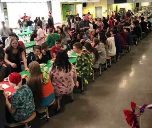 brunch festif, école secondaire de la Rive, Lavaltrie