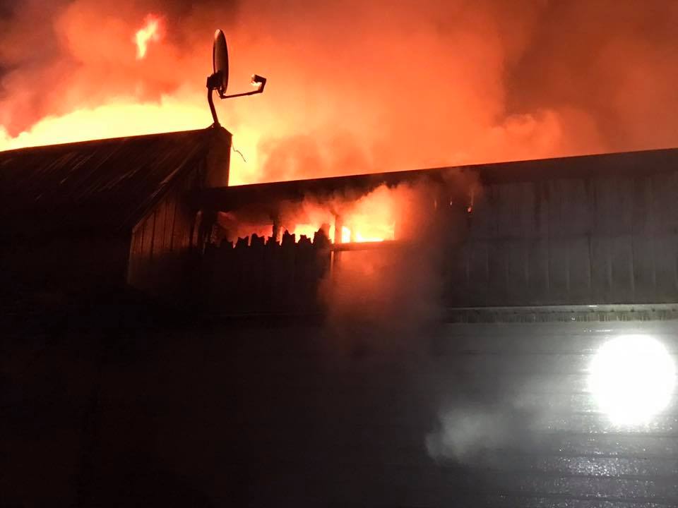 incendie, Saint-Zénon, Sommet du Nord 