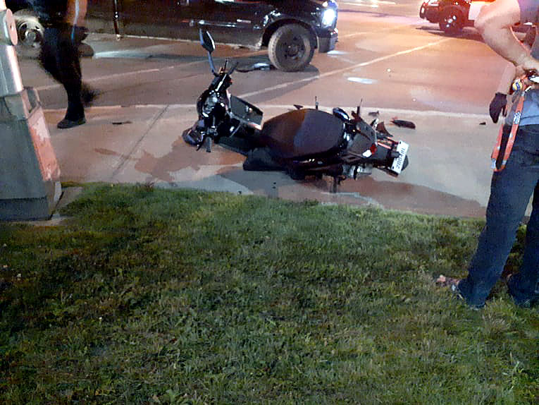 Accident de scooter à Joliette